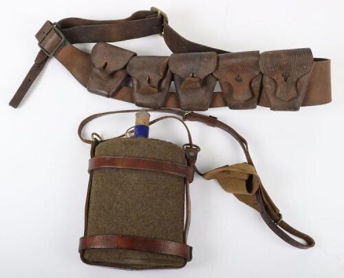 WW1 Water Bottle and Bandolier