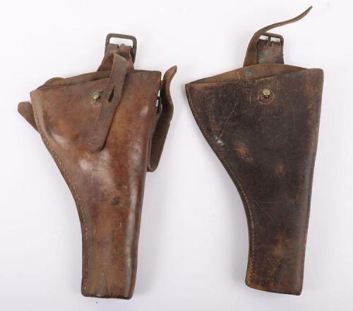 WW1 British Officers Pistol Holsters