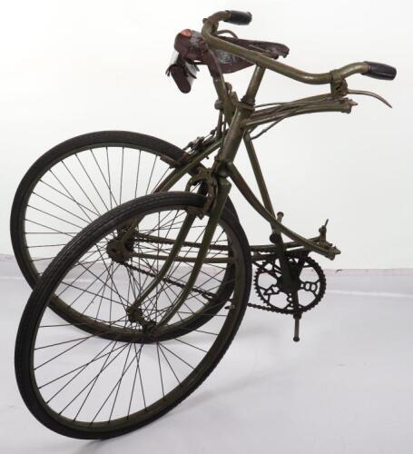 Extremely Rare 1st Model Twin Tube Airborne Forces Folding Bicycle