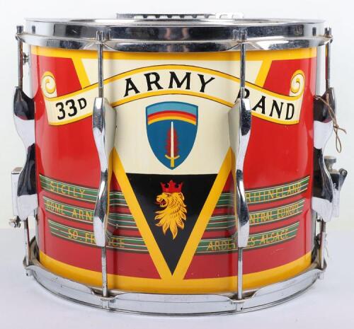 American 33rd Army Band (USAREUR) Side Drum