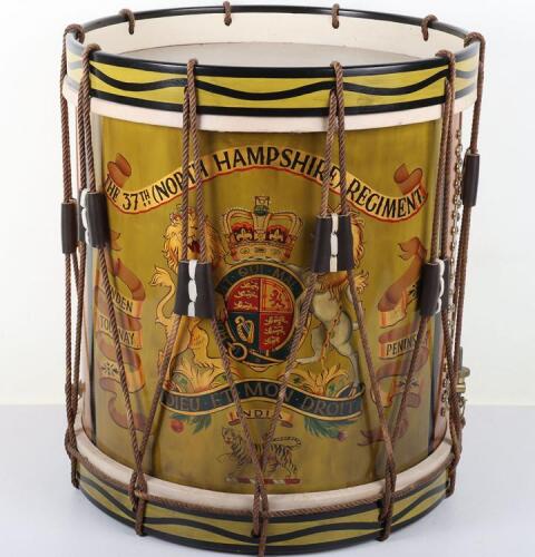 Regimental Side Drum of the 37th (North) Hampshire Regiment of Foot