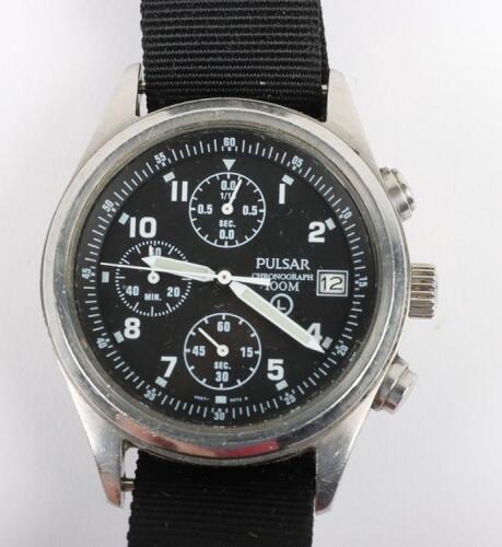 Pulsar Gen 1 Royal Air Force Military Issue Pilots Chronograph Wristwatch