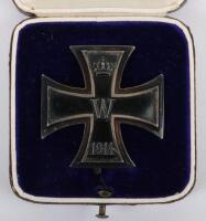 1914 Iron Cross 1st Class in Original Case of Issue