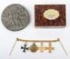 Imperial German Miniature Iron Cross Medal Group - 2
