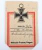 1914 Iron Cross 2nd Class in Original Paper Packet of Issue by Wilhelm Froese, Hagen - 3