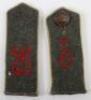 2x WW1 German M-15 Pattern Field Grey Shoulder Straps