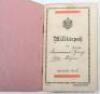 Imperial German Militarpass Artillery Regiment Nr 74 - 9