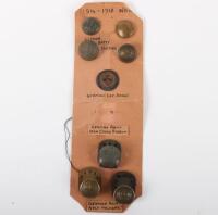 Small Grouping of WW1 German Tunic Buttons