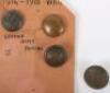 Small Grouping of WW1 German Tunic Buttons - 3
