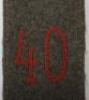 3x WW1 German Other Ranks Simplified Shoulder Straps - 2