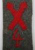 3x WW1 German Other Ranks Simplified Shoulder Straps - 3