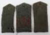 3x WW1 German Other Ranks Simplified Shoulder Straps - 5