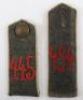 2x WW1 German M-15 Pattern Field Grey Shoulder Straps