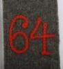 2x WW1 German Simplified Shoulder Straps - 3