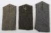 3x WW1 German Simplified Shoulder Straps - 5