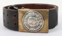 WW1 German Prussian Other Ranks Belt and Buckle