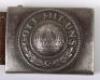 WW1 German Prussian M-15 Belt Buckle with 1918 Dated Leather Tab - 2