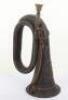 WW1 German Wartime Issue All Steel Prussian Bugle - 3