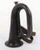 Rare WW1 1917 Dated German Wartime Issue Saxon Bugle - 5