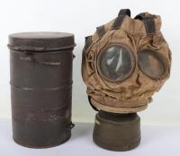 WW1 Imperial Austrian Gas Mask in Issue Tin