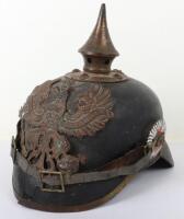 Rare Imperial German Pickelhaube for Prussian Infantry Regiment Nr76 (Hamburg – 2nd Hanseatic Infantry Regiment)