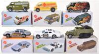 Six Scarce Mattel Mebetoys Flying Colors