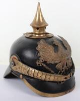 Imperial German Prussian Train Battalion Nr8 Regimentally Marked Pickelhaube