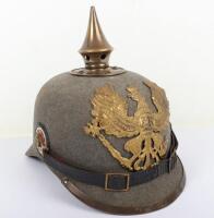 WW1 German Prussian Ersatz Felt Other Ranks Pickelhaube