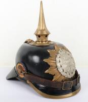 Rare Imperial German Mecklenburg Infantry Regiment Nr89 (1st & 3rd Battalion) Other Ranks Pickelhaube