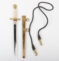 WW2 German Naval (Kriegsmarine) Officers Dress Dagger