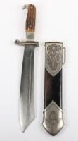 Third Reich RAD (Reichsarbeitsdienst) Enlisted Ranks Dagger by Carl Julius Krebs, Solingen