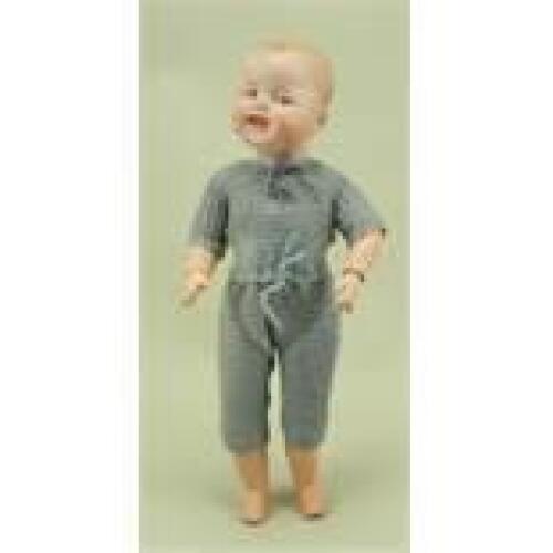 Rare Gebruder Heubach 8191 bisque head character doll, German circa 1910,