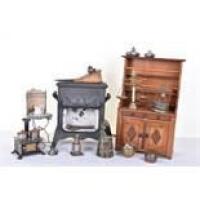 Collection of Doll and Children’s miniature furniture and toys,
