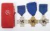 Third Reich 40 Year Faithful Service Decoration - 2