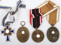 4x WW2 German Third Reich Medals