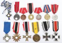 Selection of Third Reich and Imperial German Medals