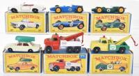 Six Boxed Matchbox Regular Wheel Models