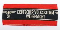 WW2 German Deutscher Volkssturm Wehrmacht Armband