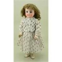 Early Steiner C bisque head Bebe doll, French circa 1880,