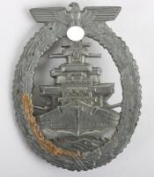 WW2 German Kriegsmarine High Seas Fleet War Badge by Steinhauer & Lück, Ludenscheid