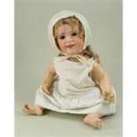 S.F.B.J 236 bisque head character baby, French circa 1910,