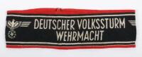 WW2 German Deutscher Volkssturm Wehrmacht Armband