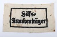 WW2 German Stretcher Bearers Armband