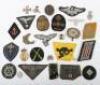 WW2 German and Italian Cloth Insignia Grouping - 4