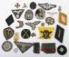 WW2 German and Italian Cloth Insignia Grouping - 9