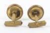 WW2 German Luftwaffe Officers Cuff Links - 3