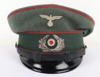 German Pre-1936 Artillery Enlisted Mans / NCO’s Peaked Cap