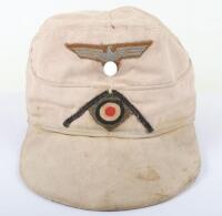 WW2 German Afrikakorps (D.A.K) M-41 Field Cap for Pioneer Section