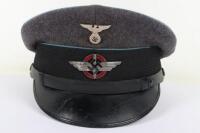 Rare Third Reich D.L.V (Deutsche Luftsportverband) Peaked Cap