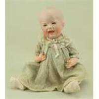Rare S.F.B.J 233 bisque head character doll, French circa 1910,